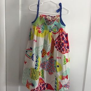 Mini Boden Cotton Summer Dress Size 4-5Y